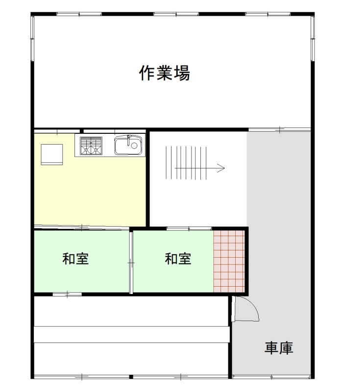 【津市相生町】店舗・住宅　倉庫付き！